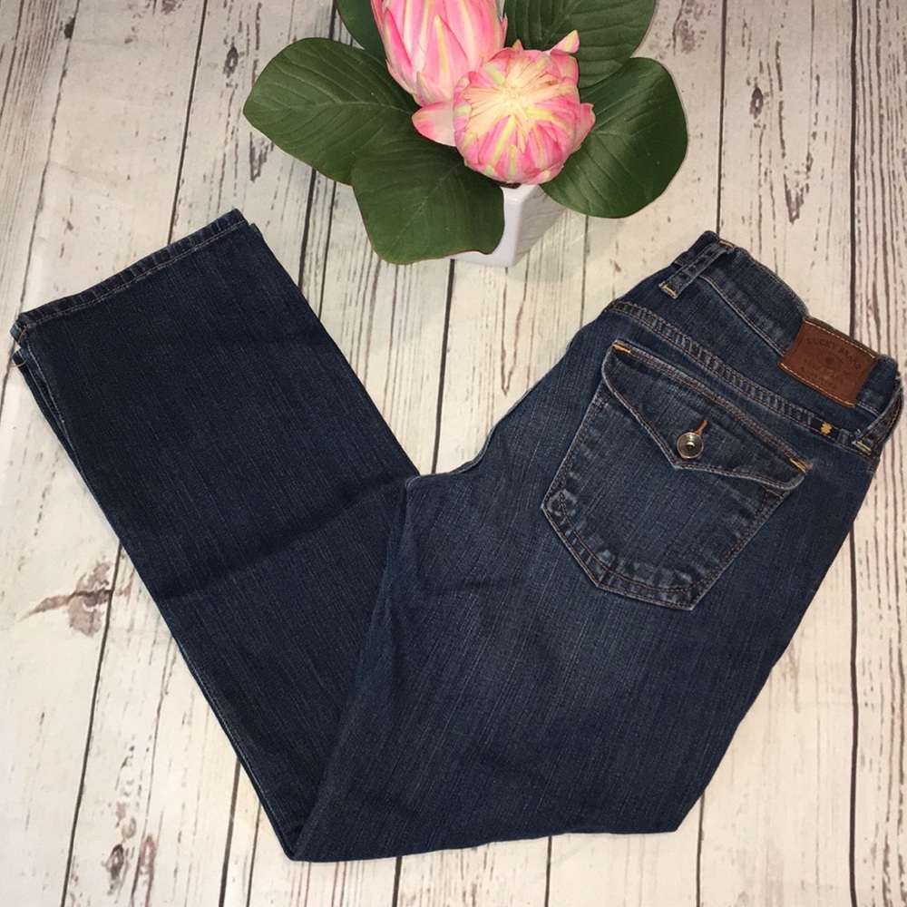 Lucky Brand sweet n crop Capri jeans 2/26